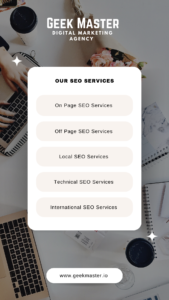 Types of SEO Services We Provide