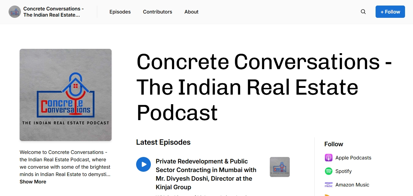 concrete conversation podcast on real estate trends